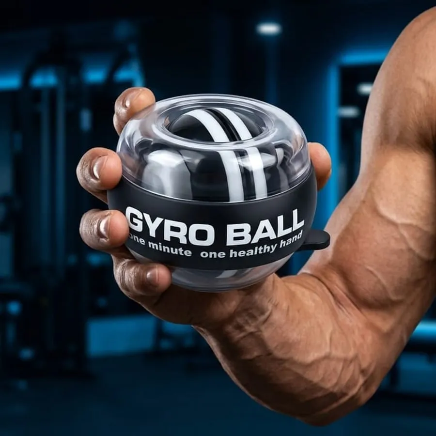 Gyro Ball el egzersiz topu — Vitrin ile üretilmiş stüdyo görseli